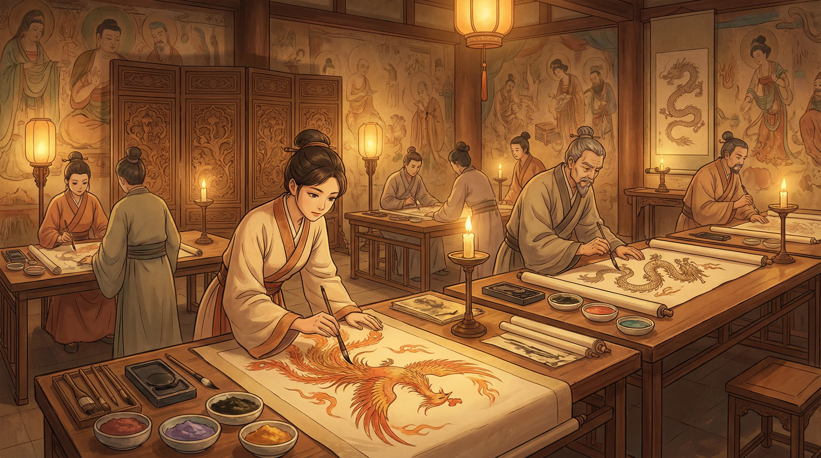 画师入驻 - 北京开业庆典 国风动漫画师